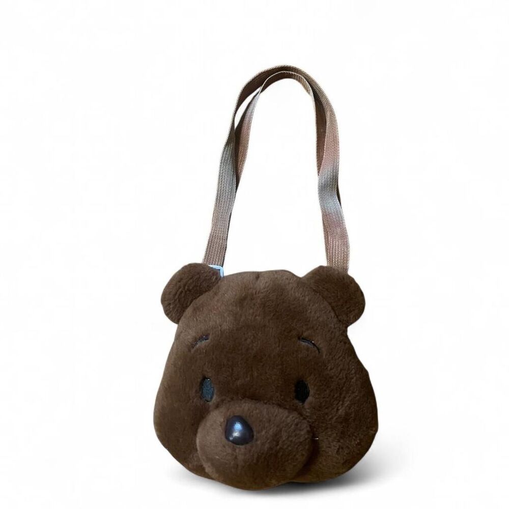 Dark Brown Teddy Bear Bag Flaw